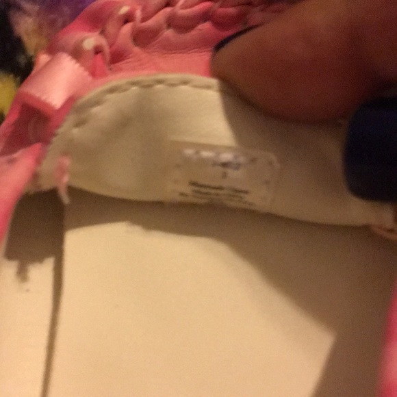 NWOT Todd sz 3 pink leopard soft shoes $5 - Picture 3 of 4